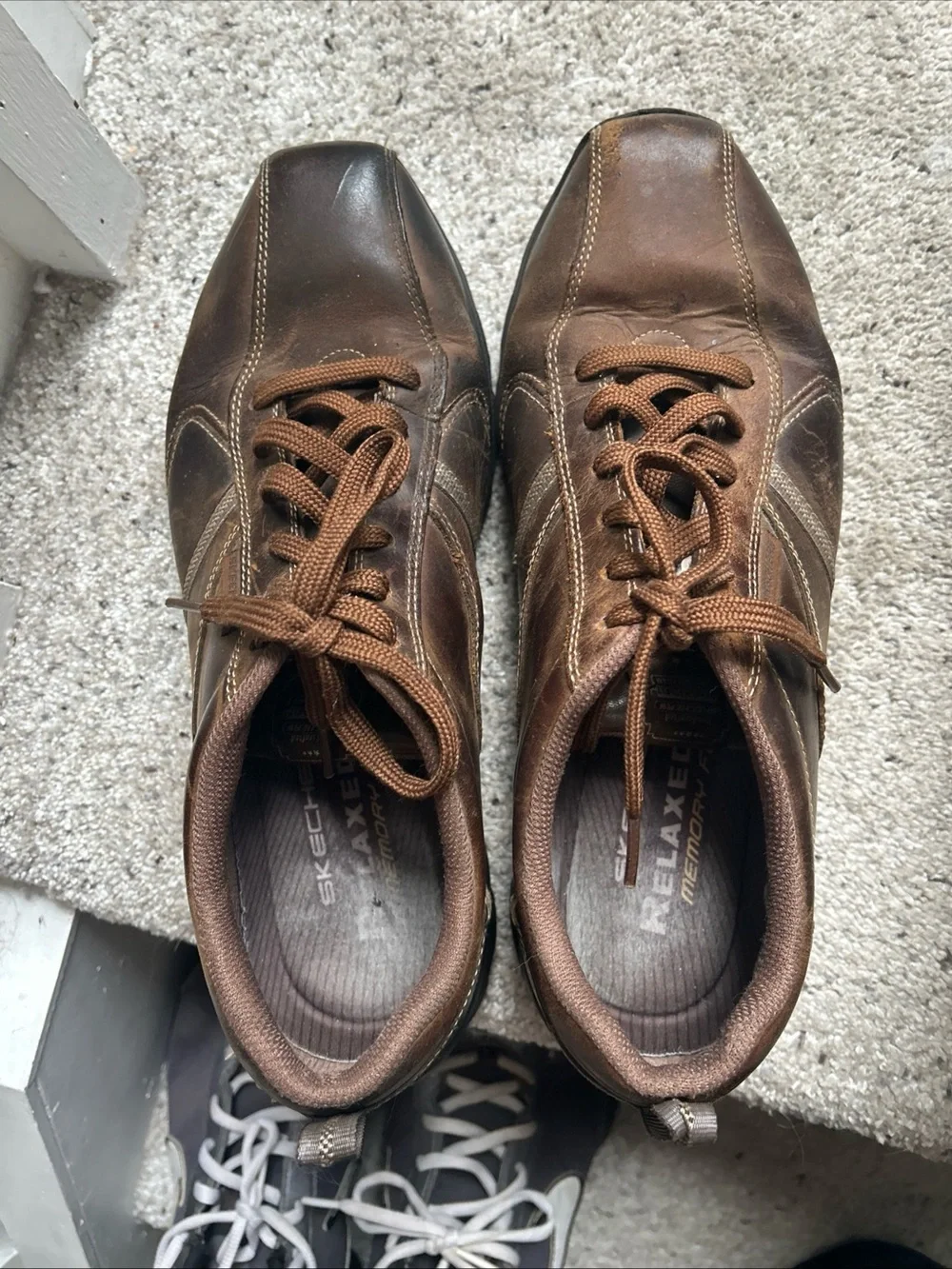 Skechers brown leather